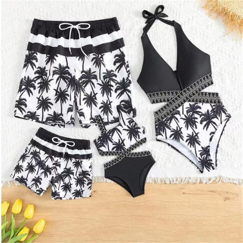 Plant Parent Costume - Letnie bikini Matka Córka Ojciec Syn