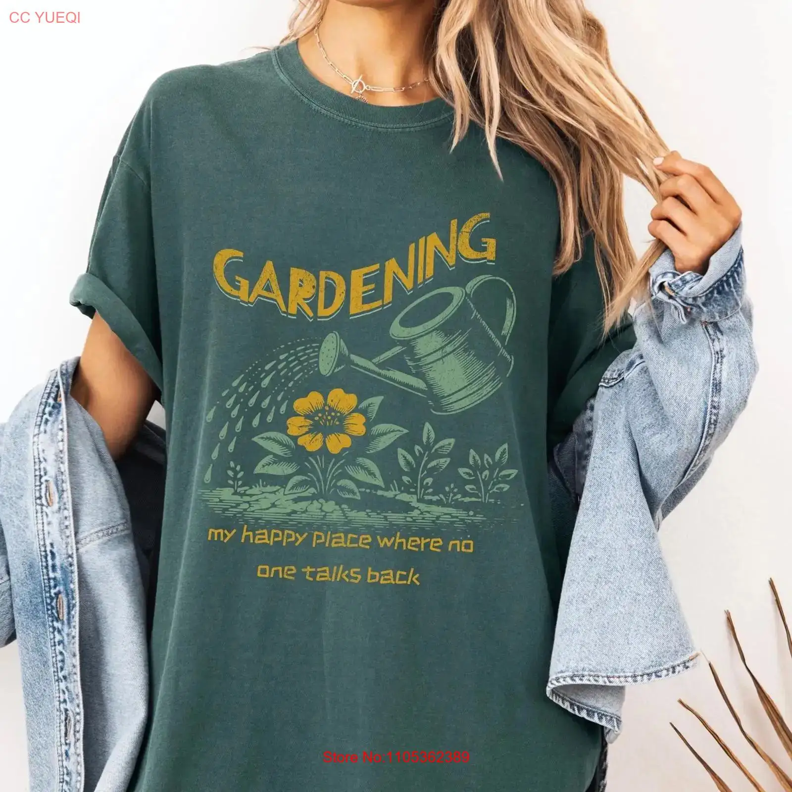 Plant Parent Quotes - Zabawna koszulka ogrodnicza dla miłośniczki ogrodu,
