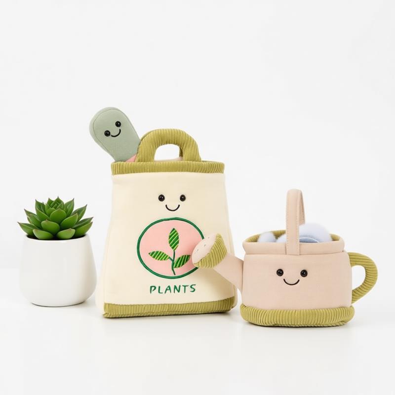 The Plant Parent - Pluszowa zabawka ogrodnicza w kształcie rośliny,